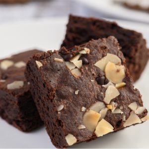 Brownie de chocolate y nueces (pack de 6)